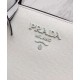 Replica Prada Monochrome Saffiano Leather Bag 1BA156 White