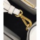 Replica Prada Monochrome Saffiano Leather Bag 1BA156 White