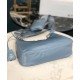 Fake Prada Re-Edition 2005 nylon shoulder bag Light Blue Replica