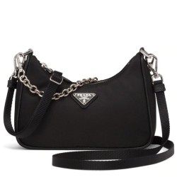 Replica Prada Re-Edition nylon mini shoulder bag 1TT122