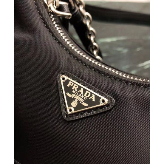 Replica Prada Re-Edition nylon mini shoulder bag 1TT122