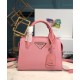 Fake Prada Saffiano leather Prada Kristen handbag 1BA269 Pink Replica Replica Prada Saffiano leather Prada Kristen handbag 1BA269 Pink
