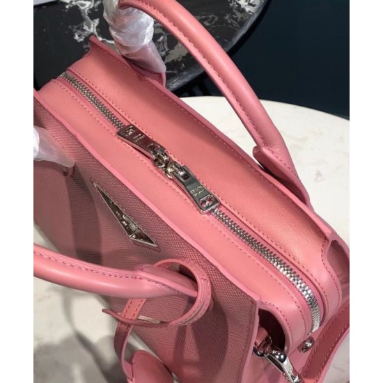 Fake Prada Saffiano leather Prada Kristen handbag 1BA269 Pink Replica Replica Prada Saffiano leather Prada Kristen handbag 1BA269 Pink