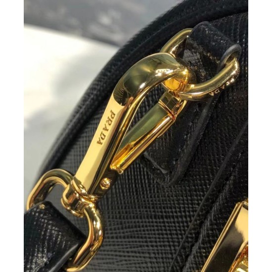 Replica Prada Saffiano leather top-handle bag 1BB846