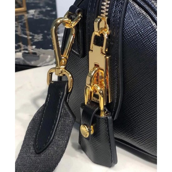 Replica Prada Saffiano leather top-handle bag 1BB846
