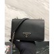 Replica Prada Nylon and Saffiano Leather Shoulder Bag
