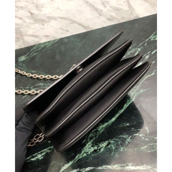 Replica Prada Nylon and Saffiano Leather Shoulder Bag