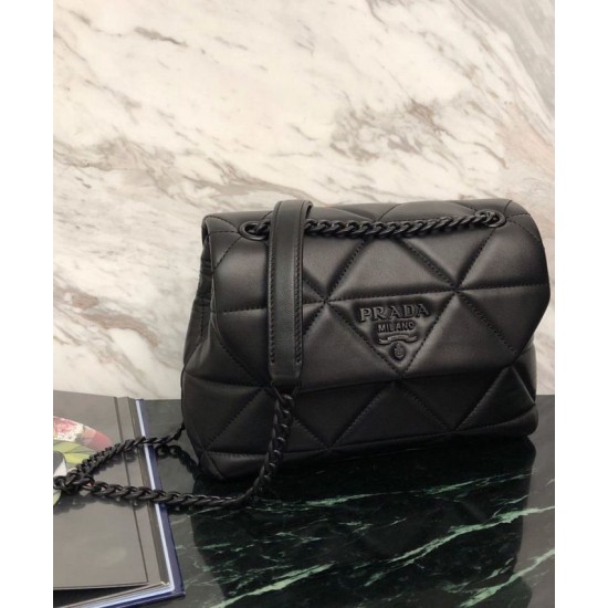 Replica Prada Small Spectrum shoulder bag 1BD233 Black