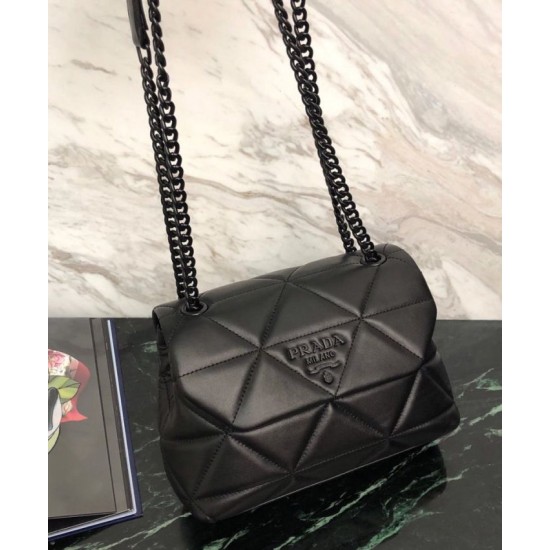 Replica Prada Small Spectrum shoulder bag 1BD233 Black