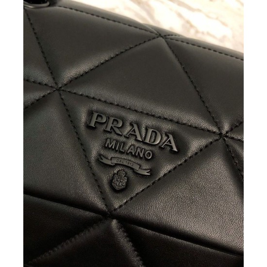 Replica Prada Small Spectrum shoulder bag 1BD233 Black