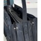 Fake Prada Padded nylon hobo bag 1BC128 Black Replica