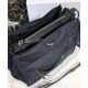 Fake Prada Padded nylon hobo bag 1BC128 Black Replica