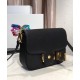 Replica Prada Embleme Saffiano Leather Bag 1BD217 Black