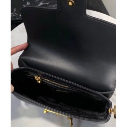 Replica Prada Embleme Saffiano Leather Bag 1BD217 Black
