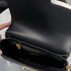 Replica Prada Embleme Saffiano Leather Bag 1BD217 Black Replica Prada Embleme Saffiano Leather Bag 1BD217 Black