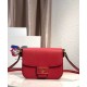 Fake Prada Embleme Saffiano Leather Bag 1BD217 Red Replica