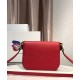 Fake Prada Embleme Saffiano Leather Bag 1BD217 Red Replica