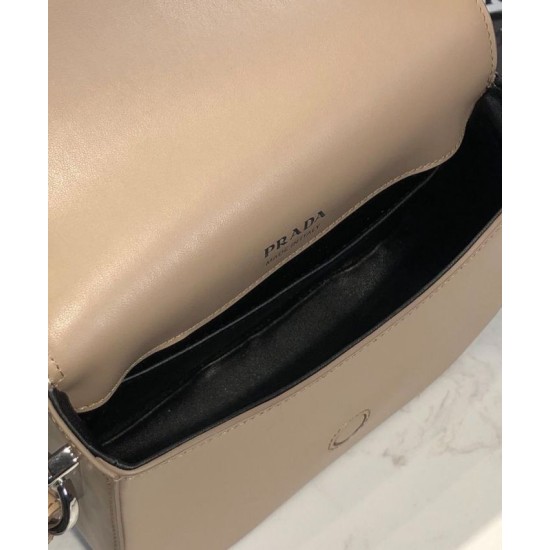 Fake Prada Saffiano leather shoulder bag 1BD249 Apricot Replica Replica Prada Saffiano leather shoulder bag 1BD249 Apricot