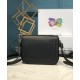 Replica Prada Saffiano leather shoulder bag 1BD249 Black