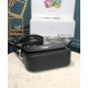 Replica Prada Saffiano leather shoulder bag 1BD249 Black