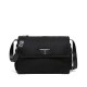 Fake Prada Medium padded nylon shoulder bag 1BD255 Black Replica