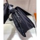 Fake Prada Medium padded nylon shoulder bag 1BD255 Black Replica