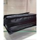 Fake Prada Medium padded nylon shoulder bag 1BD255 Black Replica