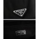 Fake Prada Medium padded nylon shoulder bag 1BD255 Black Replica