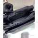 Fake Prada Medium padded nylon shoulder bag 1BD255 Black Replica