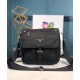 Replica Prada Small Nylon Shoulder Bag 1BD994 Black