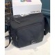 Replica Prada Small Nylon Shoulder Bag 1BD994 Black