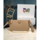 Replica Prada Re-Edition 2000 shoulder bag 1BH171 Apricot