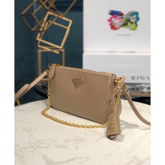 Replica Prada Re-Edition 2000 shoulder bag 1BH171 Apricot