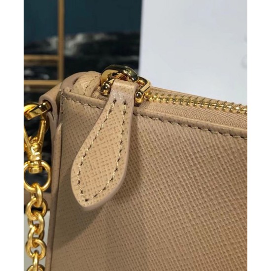 Replica Prada Re-Edition 2000 shoulder bag 1BH171 Apricot