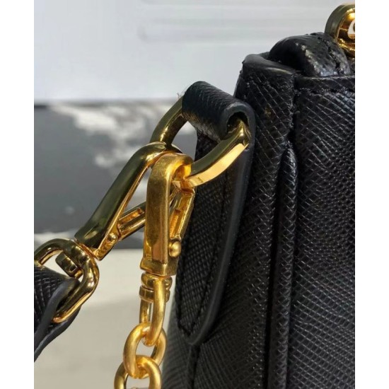 Fake Prada Re-Edition 2000 shoulder bag 1BH171 Black Replica