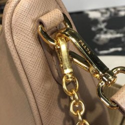 Replica Prada Re-Edition 2005 Saffiano leather bag 1BH204 Apricot