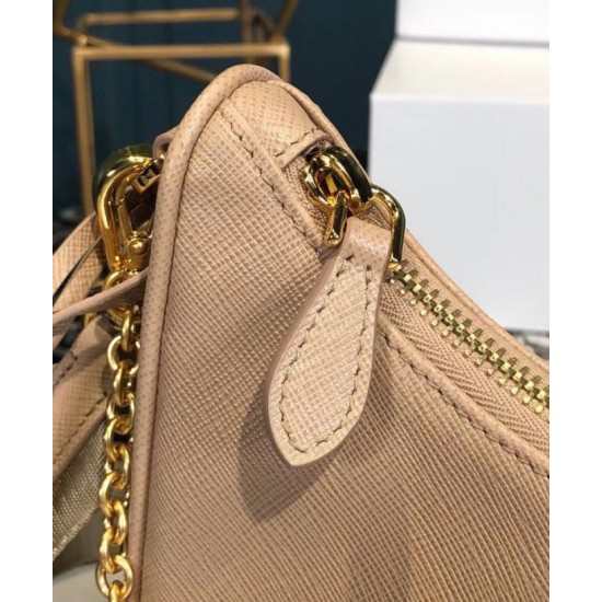 Replica Prada Re-Edition 2005 Saffiano leather bag 1BH204 Apricot