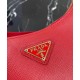 Fake Prada Re-Edition 2005 Saffiano leather bag 1BH204 Red Replica