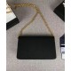 Replica Prada Saffiano leather shoulder bag 1BP012 Black