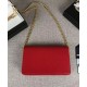 Replica Prada Saffiano leather shoulder bag 1BP012 Red