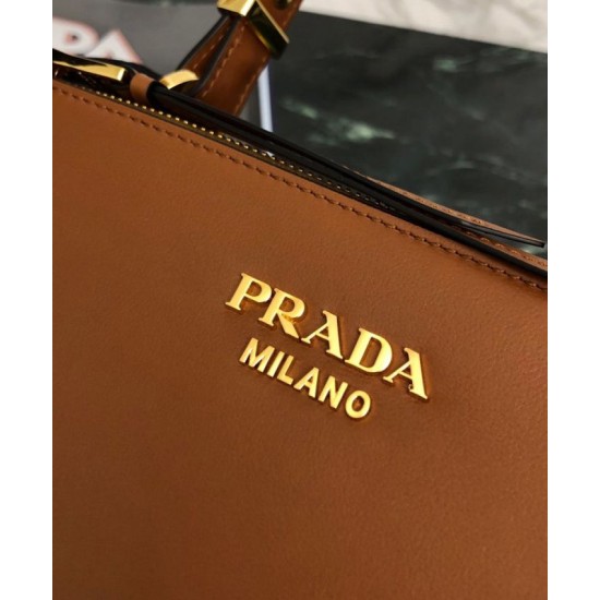 Replica Prada Deux small bag 1BA234 Coffee