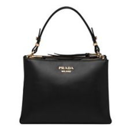 Fake Prada Deux small bag 1BA234 Black Replica
