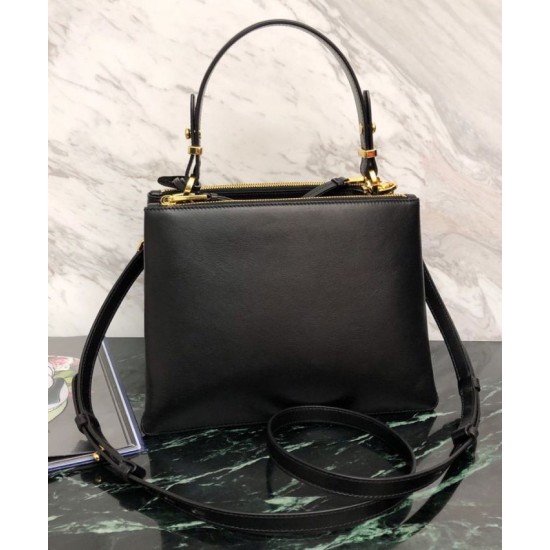 Fake Prada Deux small bag 1BA234 Black Replica