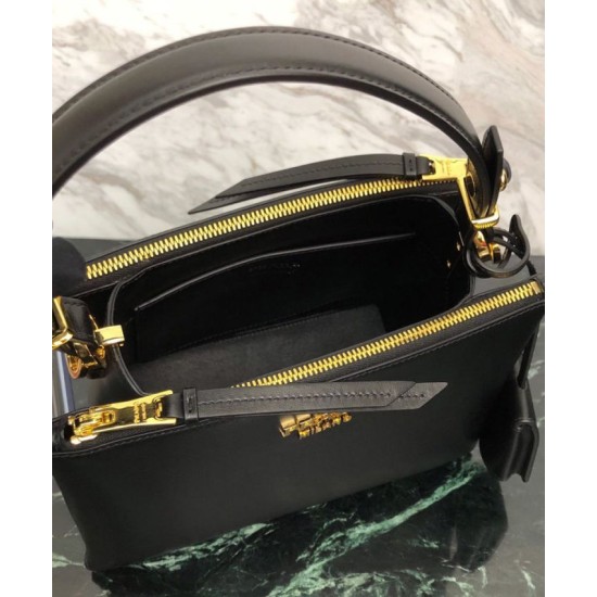 Fake Prada Deux small bag 1BA234 Black Replica