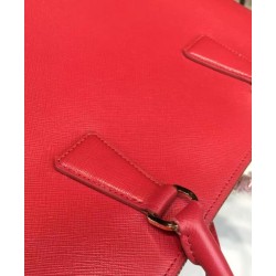Replica Prada Galleria Soft Leather Tote Bag 1BA274 Red