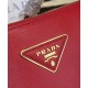 Replica Prada Galleria Soft Leather Tote Bag 1BA274 Red