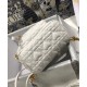 Replica Christian Dior Mini Dioramour Dior Backpack Cream
