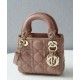 Replica Christian Dior Micro Lady Dior Bag Apricot