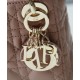 Replica Christian Dior Micro Lady Dior Bag Apricot