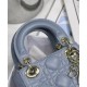 Fake Christian Dior Micro Lady Dior Bag Blue Replica